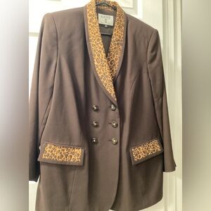 Suit Jacket with Skirt